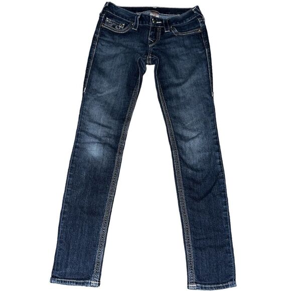 TRUE RELIGION WOMEN’S JEANS STYLE SKINNY WORN HANDFUL TIMES EXCELLENT SHAPE - Picture 1 of 5